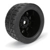 PRO1020511 PRO-LINE 1/6 Menace HP Belted F/R 5.7" Tires MTD 24mm Black Raid 8x48 Hex (2)