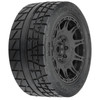 PRO1020511 PRO-LINE 1/6 Menace HP Belted F/R 5.7" Tires MTD 24mm Black Raid 8x48 Hex (2)