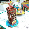 ROEAM401 ROBOTIME Rolife Phone Booth DIY Wooden Music Box