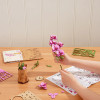 ROETW091 ROBOTIME Rowood Purple Moth Orchid DIY Flower 3D Wooden Puzzle