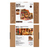 ROEDG173 ROBOTIME Rolife Cheers Bar & Dining DIY Miniature House