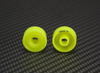 PNRMR2089F1 PN RACING Mini-Z 2WD Machine Delrin Cut Yellow Formula 8.5x20mm Flanged Wheel F1