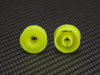 PNRMR2089F1-19 PN RACING Mini-Z 2WD Machine Delrin Cut Yellow Formula 8.5x19mm Flanged Wheel F1