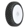 PRO1031413 PRO-LINE 1/24 Electron 2.0 Buggy Front/Rear Tires Mounted 7mm White (4): Micro-B