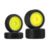 INJMBT01YE INJORA Pre-Mounted Pin Buggy Tires & Wheels for 1/24 Losi Micro-B - Yellow INJMBT01YE INJORA Pre-Mounted Pin Buggy Tires & Wheels for 1/24 Losi Micro-B - Yellow