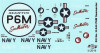 AANH244 ATLANTIS 1/136 Martin US Navy P-6M Seamaster Plastic Model Kit