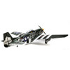 HAN2820BR HANGAR 9 P-51D Mustang 20cc ARF, 69.5" with E-Flite Electric Retract Set