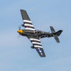 HAN2820BR HANGAR 9 P-51D Mustang 20cc ARF, 69.5" with E-Flite Electric Retract Set