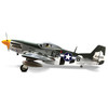 HAN2820BR HANGAR 9 P-51D Mustang 20cc ARF, 69.5" with E-Flite Electric Retract Set