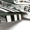 HAN2820BR HANGAR 9 P-51D Mustang 20cc ARF, 69.5" with E-Flite Electric Retract Set