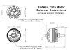 INDBA23051440 BADASS 2305-1440Kv Brushless Motor