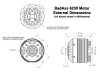 INDBA6230235 BADASS 6230-235Kv Brushless Motor