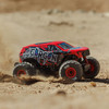 ARA2130T2 ARRMA 1/16 Gorgon GROM 4x4 RTR Brushed Monster Truck (Battery & Charger Included) - Red