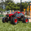 ARA2130T2 ARRMA 1/16 Gorgon GROM 4x4 RTR Brushed Monster Truck (Battery & Charger Included) - Red