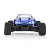 PRO369717 PRO-LINE 1/28 Pre-Cut Crowd Pleazer Clear Body: Losi Micro-T