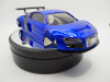SHRCSH0507 SILVER HORSE Mini-Z Audi R8 98mm Body - Crystal Blue
