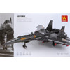 WAG4001 WANGE Shenyang J15 Flying Shark Carrier-based Fighter Aircraft Brick Toy