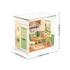 ROEDWS06B ROBOTIME Rolife Floral Dining Room DIY Miniature House