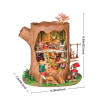 ROEDG179 ROBOTIME Rolife Fairytale Tree House DIY Miniature House
