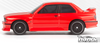 HPI160990 HPI RACING Nano TTR (Table Top Racing) 1989 BMW M3 E30 Ravaglia - Red
