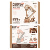 ROEAMK71 ROBOTIME ROKR Magic Harp Music Box Wooden 3D Puzzle