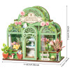 ROEDS049 ROBOTIME Rolife Green Fountain Garden DIY Miniature House