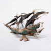 HOWS735 HOWCAT Future Sailing Ship, the Lord of the Mysteries - Green