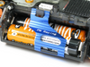PNRMR3038AB PN RACING Mini-Z MR03/MR04 V2 Alm Battery Cover Heatsink - Blue
