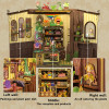 CUBMF03 CUTE BEE DIY Book Nook Kit - Fantasy Plant Shop