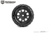 PHB1806CBCSGB POWER HOBBY 1/8 MT 3.8" Defender Belted Mounted Tires w/Removable Hex Wheels (2)