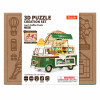 ROETGS07 ROBOTIME Rolife Leo's Coffee Truck 3D Wooden Puzzle