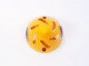 INDSPINAF63Y INNOV8TIVE DESIGNS Air-Flow Spinner with Aluminum Backplate 63mm (2 1/2") Yellow