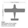 EFL05475 E-FLITE Cherokee 1.3m PNP