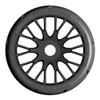 GTX03-XM5 GRP TYRES 1:8 GT - T03 REVO - XM5 Medium - Mounted on New 20 Spoke FLEX Black Rim - 1 Pair