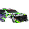 PRO369320 PRO-LINE 1/16 Limited Edition Pre-Cut/Pre-Painted Brute Body Ghostfire with Clipless System: Arrma Mini Kraton
