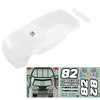 PRO370817 PRO-LINE 1/12 Pre-Cut 1986 Chevy Monte Carlo Clear Body: Losi NASCAR Race Car