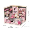 ROEDW026 ROBOTIME Rolife Pink Beauty Secret DIY Miniature House