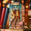 ROETGB13 ROBOTIME Rolife Street Scene DIY Book Nook Shelf Insert