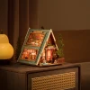 ROEDG181 ROBOTIME Rolife A-Frame Cabin DIY Miniature House