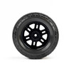PRO1034510 PRO-LINE Racing 1/16 Menace Front/Rear Street Tires Mounted 12mm Black Split Six (2): Arrma Mini Kraton