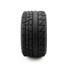 PRO1034512 PRO-LINE Racing 1/16 Menace Front/Rear Street Tires Mounted 12mm Yellow Split Six (2): Arrma Mini Kraton