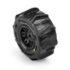 PRO1030911 PRO-LINE Racing 1/16 Dumont Front/Rear Paddle Tires Mounted 12mm Black Split Six (4): Arrma Mojave GROM