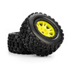 PRO1013116 PRO-LINE Racing 1/5 Limited Edition Badlands MX43 Pro-Loc Front/Rear Tires Mounted 24mm Yellow/Black Impulse (2): X-Maxx