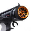 SPM-1079 SPEKTRUM Aluminum Wide Wheel, Spoke - Orange