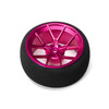 SPM-1083 SPEKTRUM Aluminum Wide Wheel, Spoke - Pink