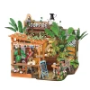ROEDH201 ROBOTIME Rolife Leafree Café DIY Miniature House