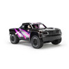 PRO1025311 PRO-LINE 1/16 Mirage TT Front/Rear Tires Mounted Black Split Six Wheels, 12mm Hex, Black (4): Arrma Mojave GROM