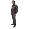 BOLSTGBKXL BOLD RC Grey/Black Flannel Shirt - XL