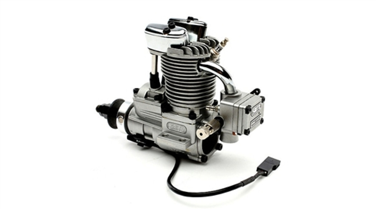 SAITO　FG-11　4サイクル・ガソリンエンジン SAIEG11 SAITO FG-11 11cc Single Cylinder 4-Stroke Gas Engine