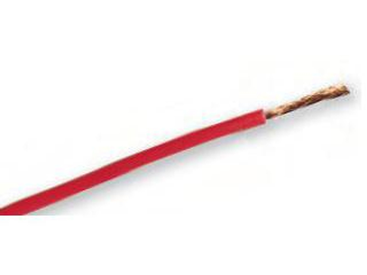 WIRE24-RED 24 Gauge Wire, 1 Foot, Red - Graves RC Hobbies